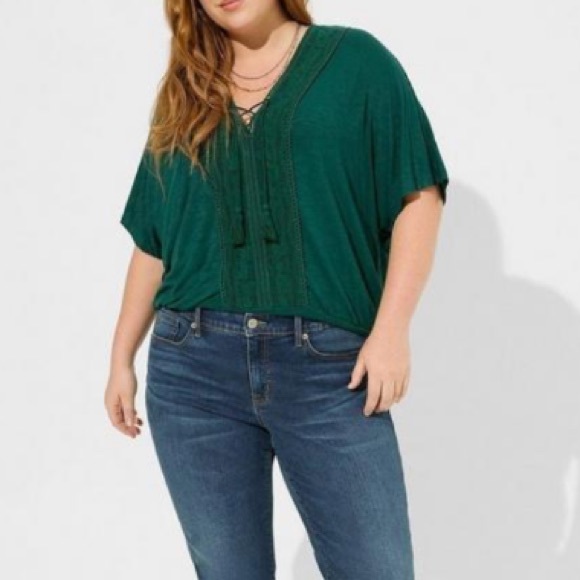 NWT TORRID Dolman Top - Picture 3 of 6